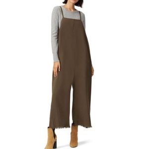 Show Me Your Mumu Mama T Overalls Square Neck Sleeveless Raw Hem Jumpsuit